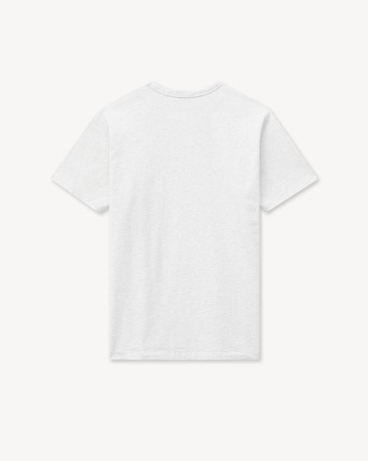 KENZO White Eiffel Tower Design Slim T-Shirt for men