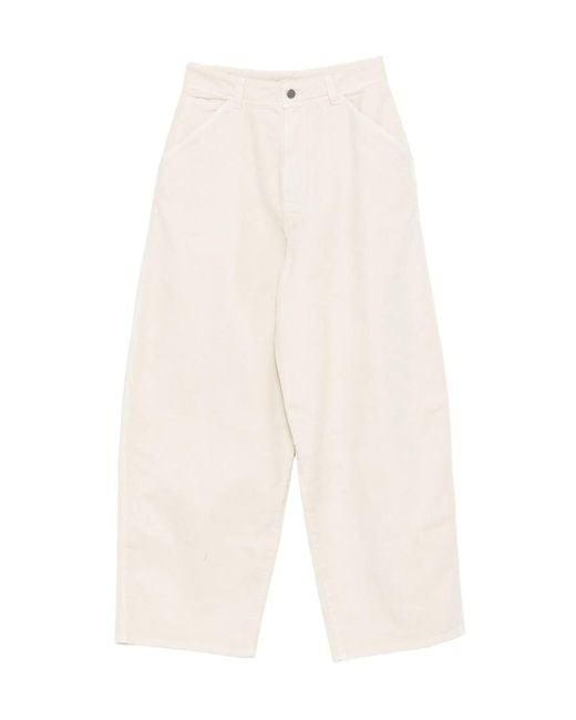 Lemaire White Large Pants