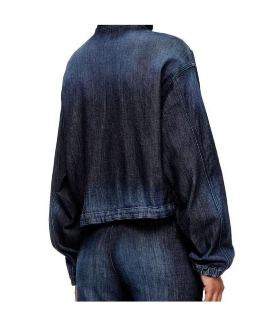 DIESEL Blue De Sanderz Jogg Jacket