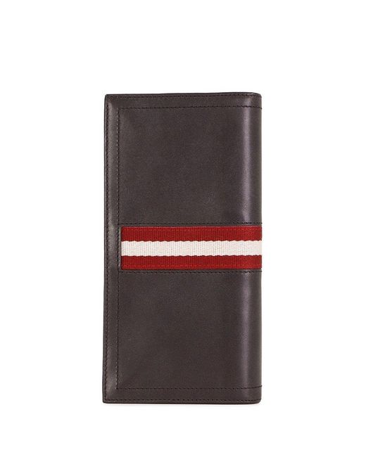 Bally Gray Logo Wallet