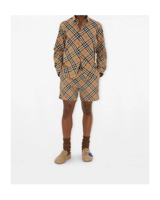 Burberry Brown Shirt for men