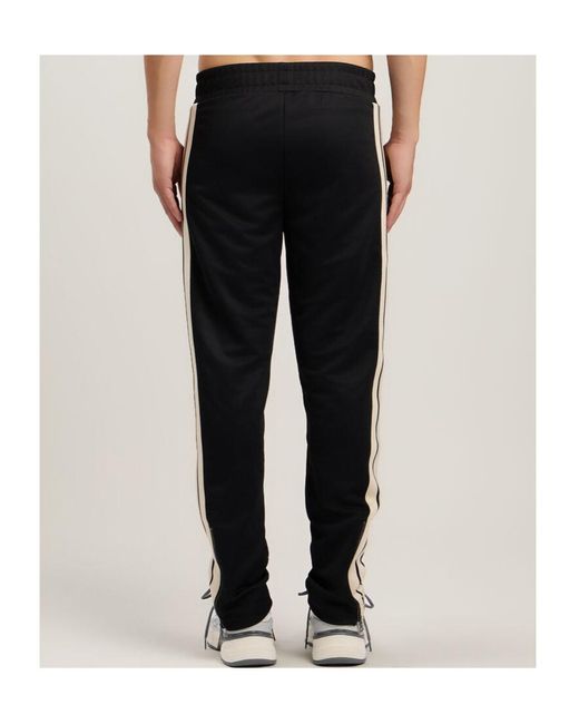 Palm Angels Black Classic Logo Track Pants for men