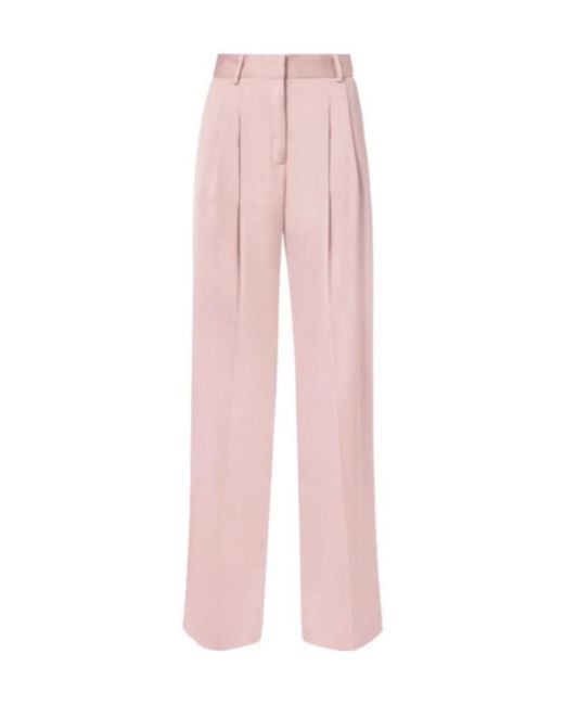 ANDAMANE Pink Pleated Trousers