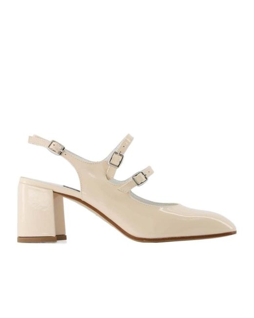 CAREL PARIS White High-Heeled Sandals
