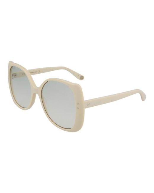 Gucci White Logo Sunglasses