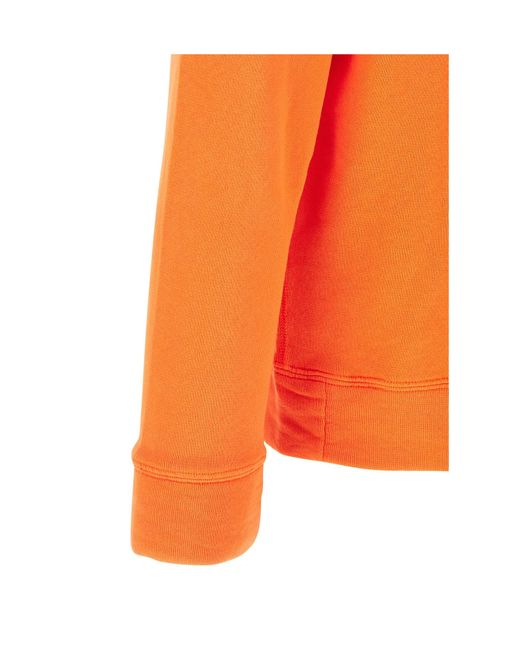 Polo Ralph Lauren Orange Loopback Crewneck Sweatshirt for men
