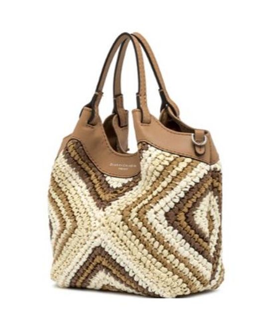 Gianni Chiarini Metallic Dua Patterned Shoulder Bag