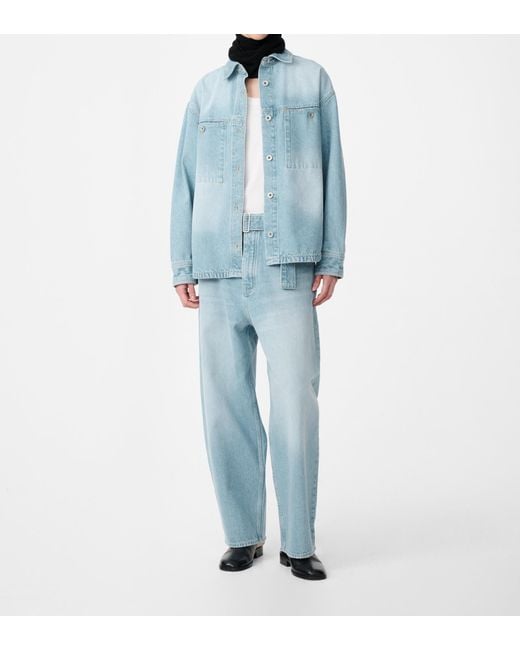 Studio Nicholson Blue Cahun Belted Jeans