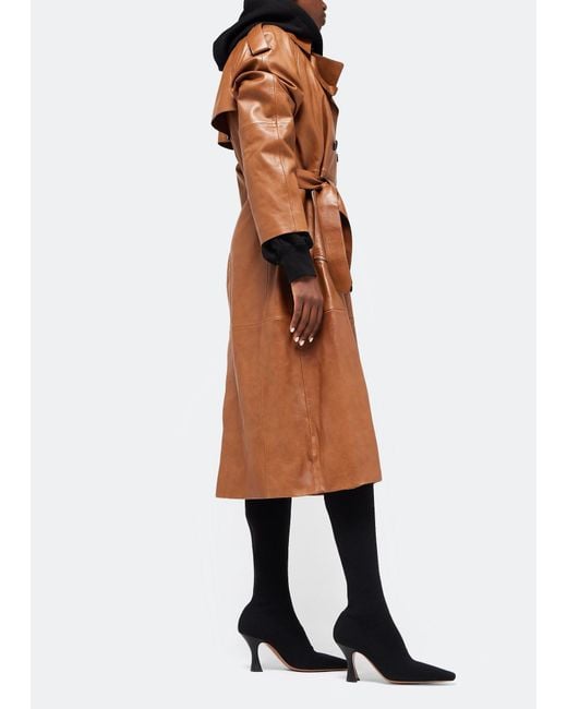 Neous Black Stretch Knitted Boots