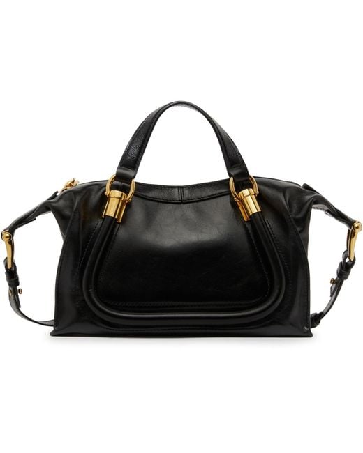 Chloé Black Paraty 24 Tote