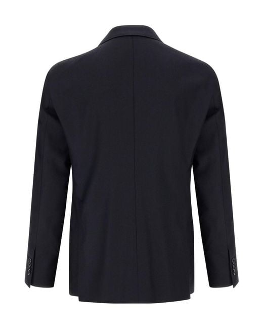 Tagliatore Blue Double-Breasted Suit for men