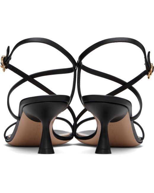 Gianvito Rossi Metallic Strappy 55 Sandals