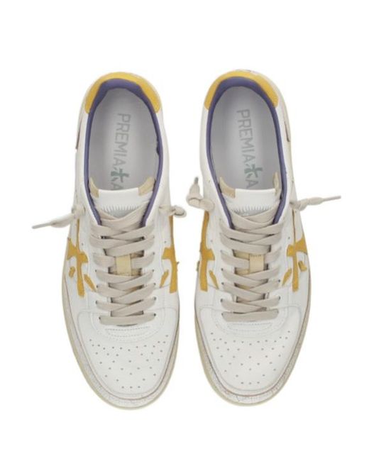 Premiata White Bskt Clay 8161 for men