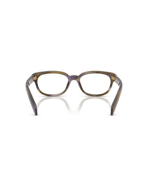 Prada White Full-Frame Non-Prescription Glasses for men