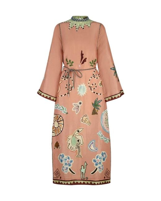 ALÉMAIS Multicolor Printed Dress
