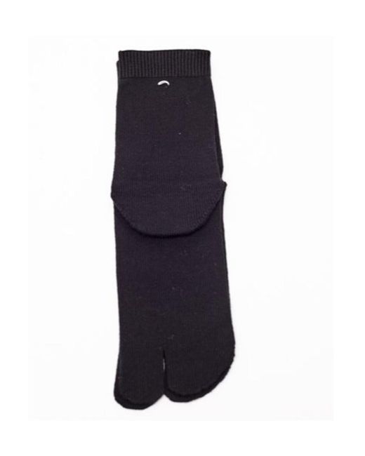 Maison Margiela Black Tabi Toe Socks