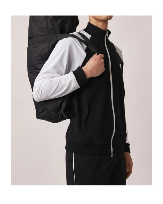 Autry Black Heritage Quilted Holdall Bag for men
