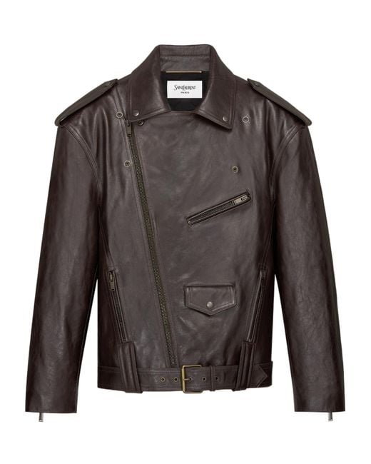 Saint Laurent Black Biker Jacket
