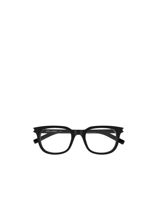 Saint Laurent White Sl 840 Glasses for men