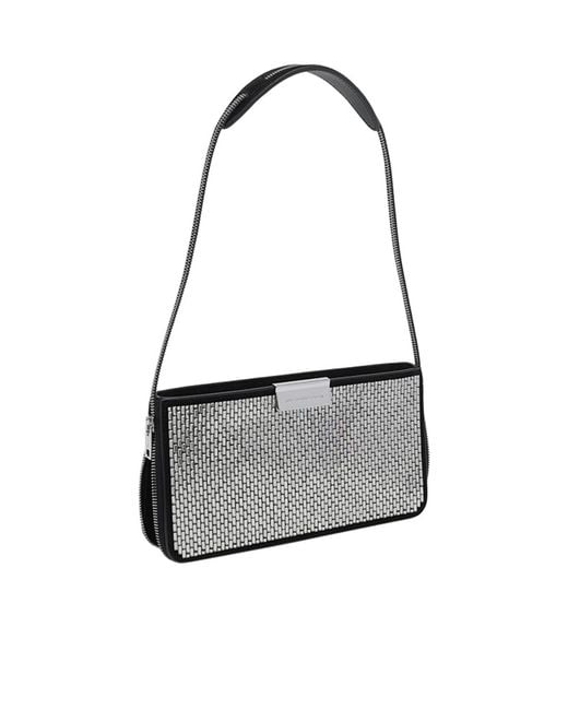Alexander Wang White Siren Pochette Shoulder Bag