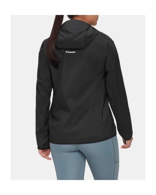 Mammut Black Ducan Light Hs Hooded Jacket