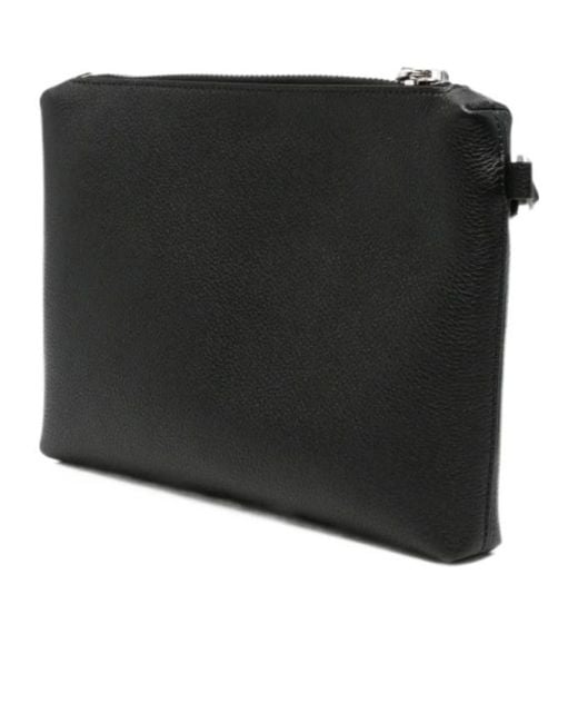 Tom Ford Black Zip-Top Clutch for men