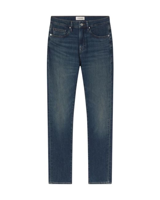 FRAME Blue Belt Loop Jeans for men