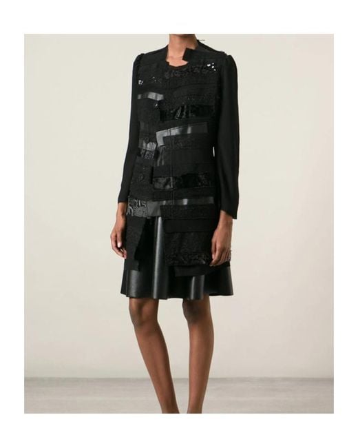 Junya Watanabe Black Single Breasted Blazer
