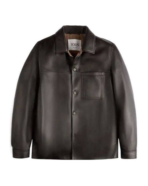 Tod's Black Long-Sleeved Jacket for men