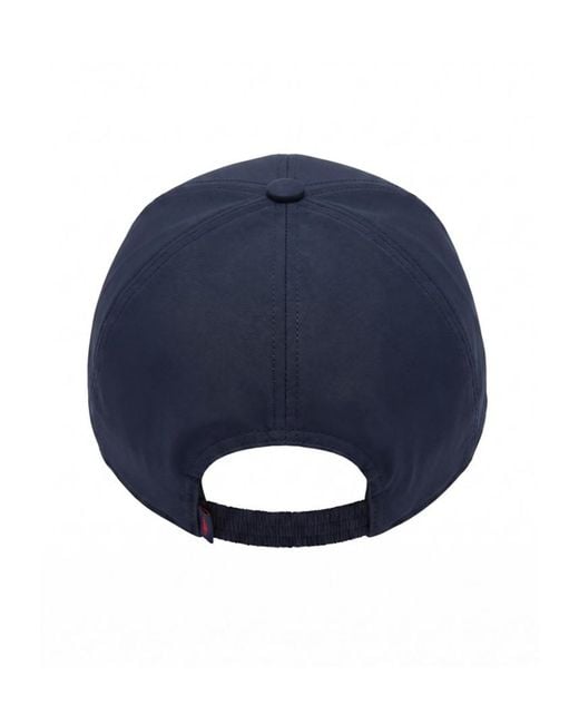 Kiton Blue Logo Baseball Cap for men