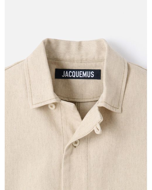 Jacquemus Natural The Paysan De-Nîmes Denim Shirt for men