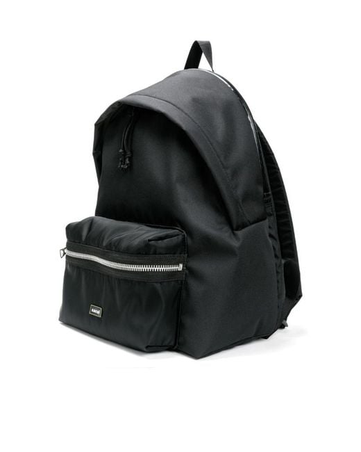 Sacai Black Zip Pocket Backpack for men