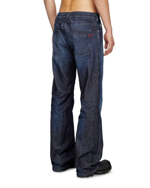 DIESEL Blue D Reel Jogg Loose Jeans for men