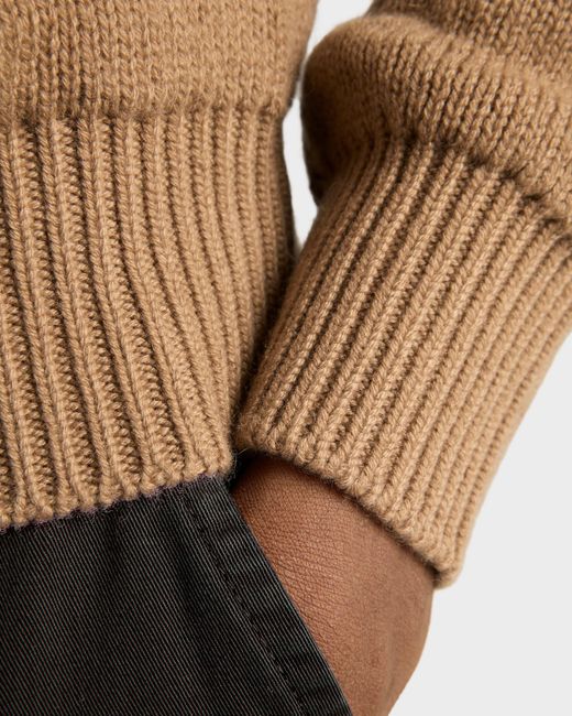 Prada Natural Crewneck Knitted Jumper for men