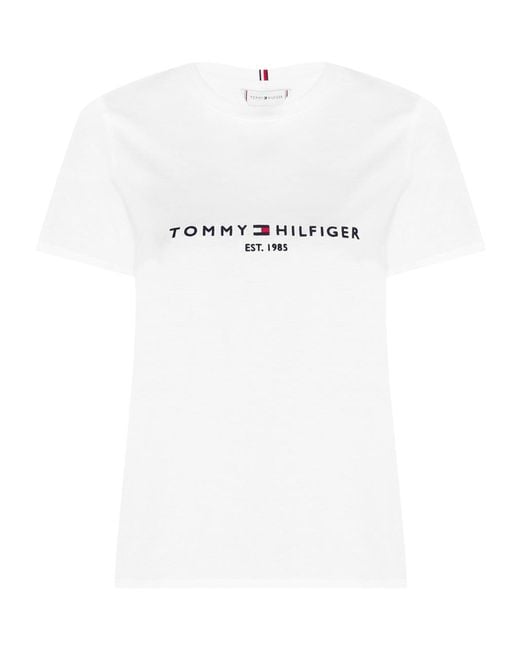 Tommy Hilfiger White Essential T Shirt