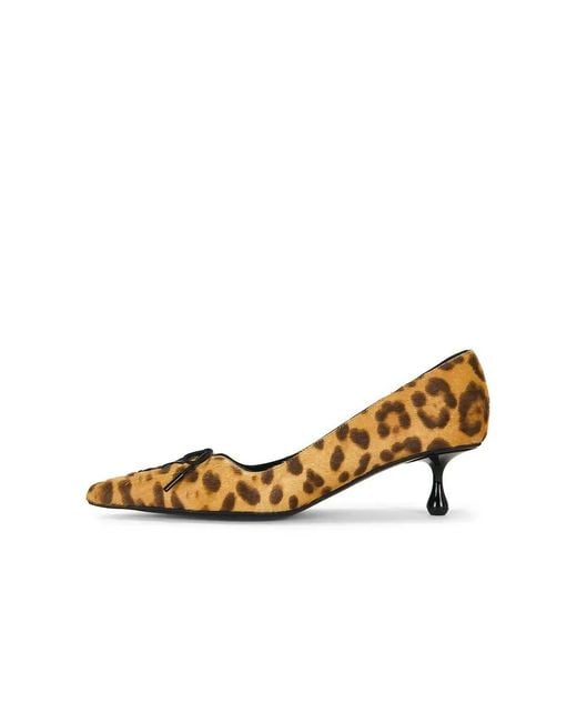 Jimmy Choo Brown Scarlett Leopard-Print Pumps