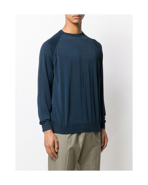 Drumohr Blue Sweater for men
