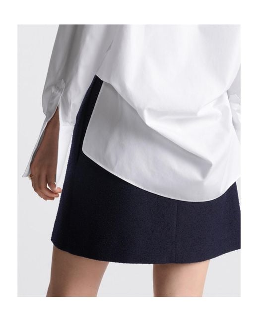 Dior Blue Sailor Miniskirt