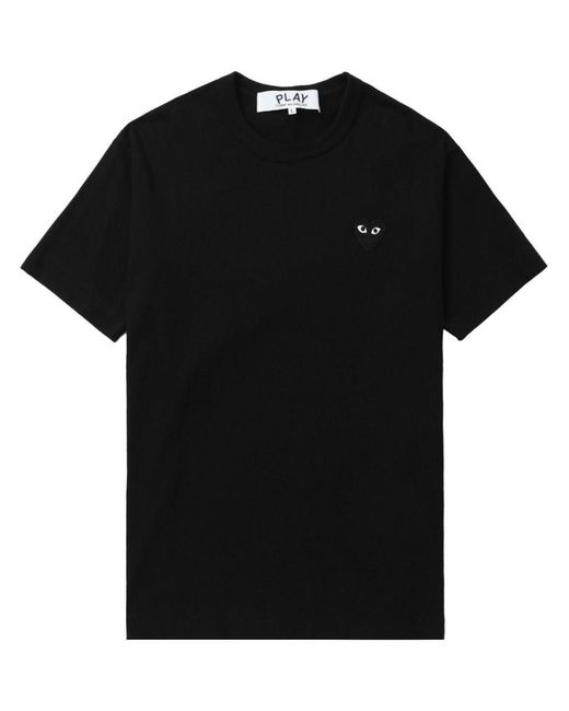 COMME DES GARÇONS PLAY Black T-Shirt Knit for men