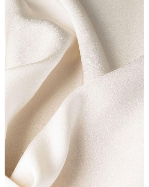 Saint Laurent White Buttoned Slim-Fit Trousers for men
