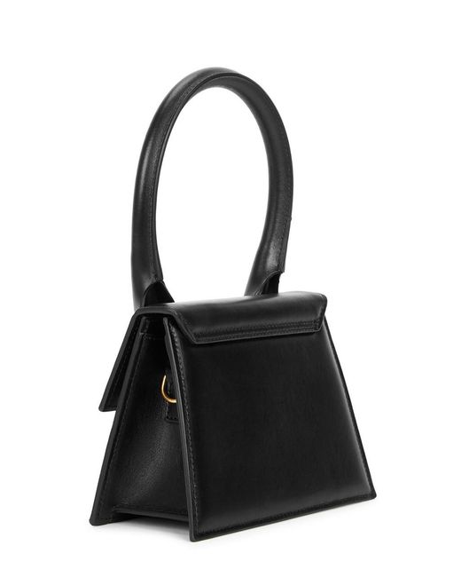 Jacquemus Black Le Chiquito Moyen Leather Shoulder Bag