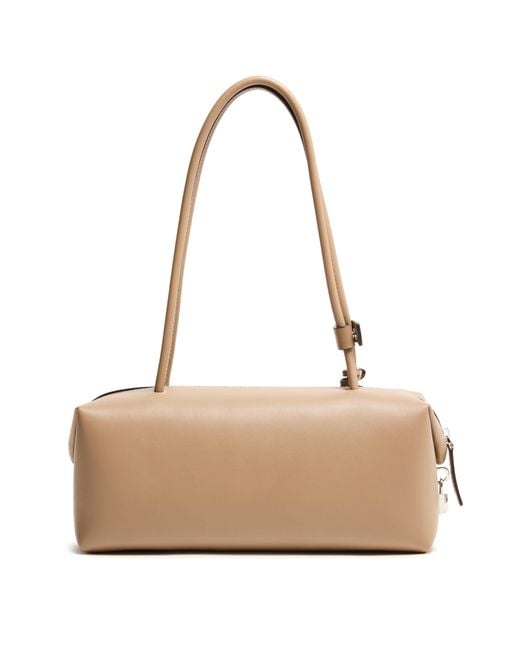 Max Mara Natural Logo Shoulder Bag