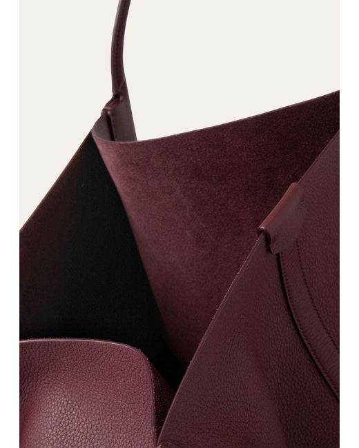 Loro Piana Purple Extra-Large Bale Hobo Bag