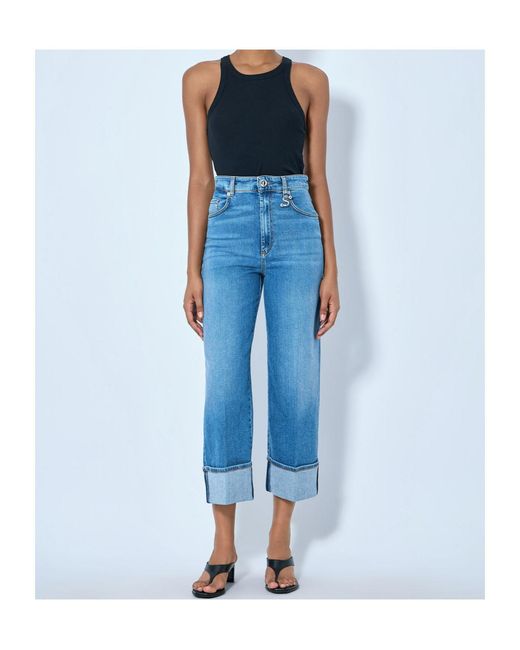 Sportmax Blue Belt Loop Jeans