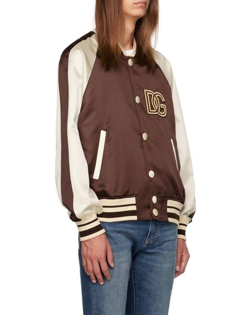 Dolce & Gabbana Brown Outerwears for men