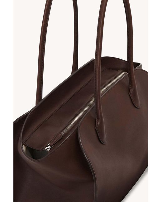 The Row Brown Marlo 14 Top Handle Bag