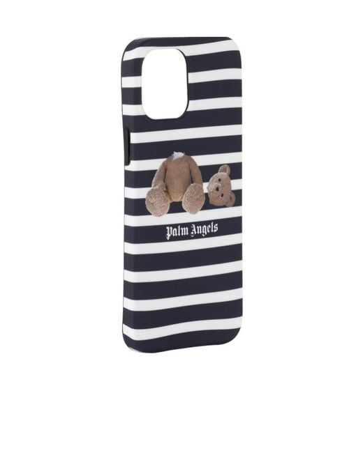 Palm Angels Blue Logo Iphone 12 Pro Max Mobile Phone Case for men