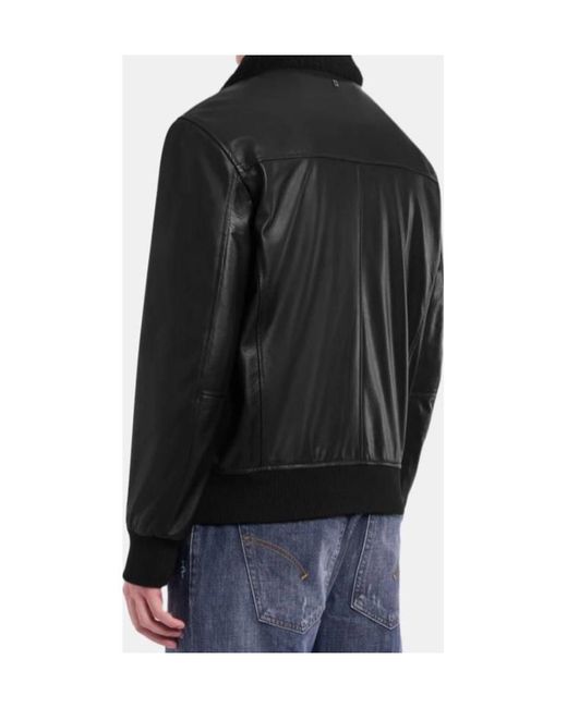 Dondup Black Jacket for men