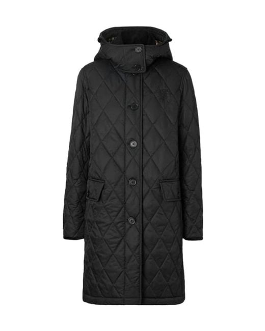 Burberry Black Dereham Quilted Cotton Clothes