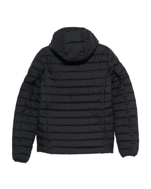 Save The Duck Gray Miro 21 Hooded Down Jacket for men
